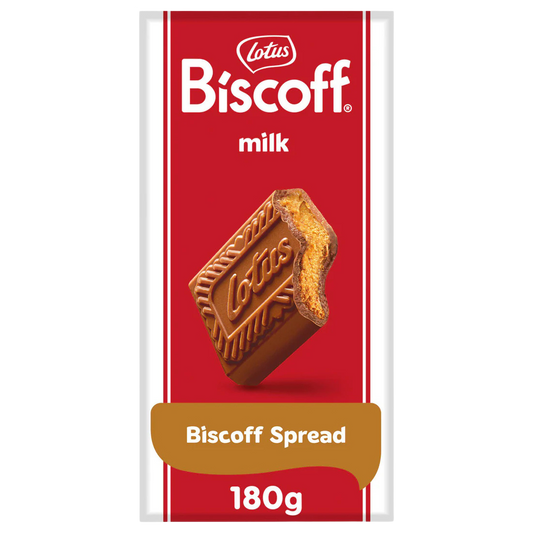 Bar chocolat au lait - Lotus Biscoff